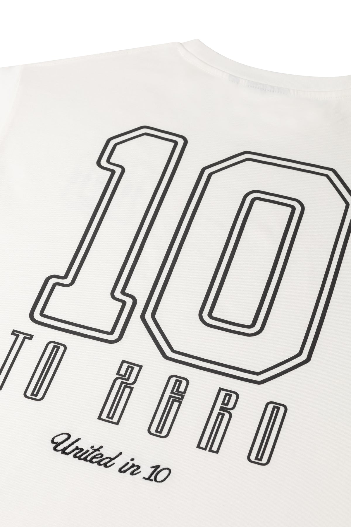 10TOZERO United in 10 Longsleeve Offwhite