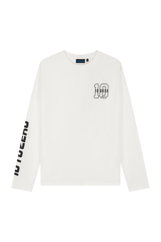 10TOZERO United in 10 Longsleeve Offwhite