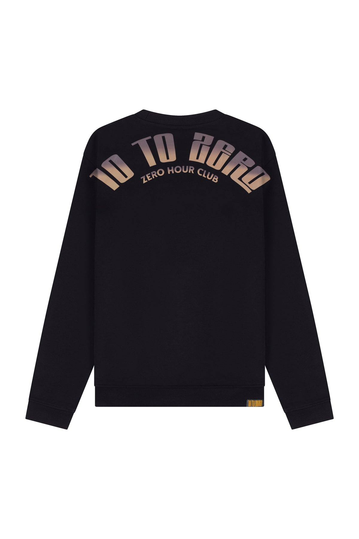 10TOZERO Zero Hour Sweater Black